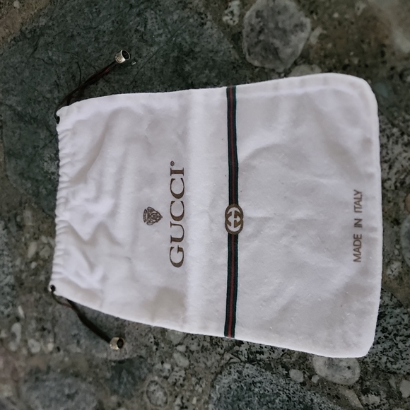 Gucci Accessories - Vintage Gucci Soft Felt Dust Bag